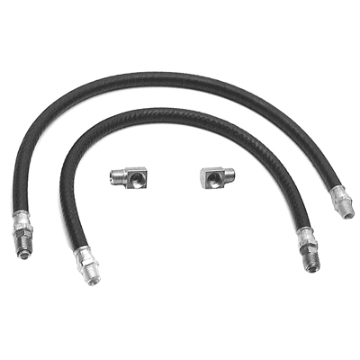 55-57 Chevrolet Full Size 6-cylinder Car Oil Filter Hose Kit w/Fittings