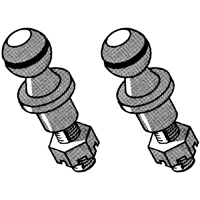 47-59 1/2 Ton Tie Rod or Drag Link Replacement Ball Studs