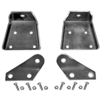 47-55 1st Series Front Shock Mount Conversion Bracket Kit, Upper & Lower