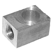 Wheel Cylinder Junction Block, 36-50 Rear All LH or RH, 51-59 3/4 Ton Rear LH or RH