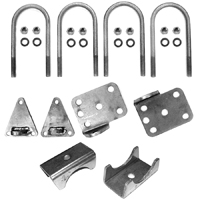 55-59 Rear Axle U-Bolt and Bracket Conversion Kit