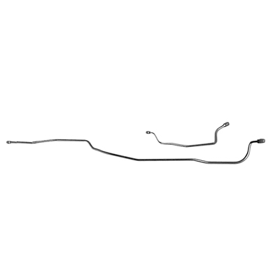 51-55 1st Series 1/2 Ton Rear Brake Line Set, Original Material, 2 Pcs.
