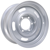 47-59 Steel Rally Wheel, 6 Lug 15
