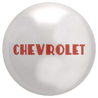 47-53 1/2 Ton Stock Hub Cap, Polished Stainless Steel w/