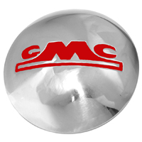 47-54 GMC 1/2 Ton Stock Hub Cap, Polished Stainless w/ 