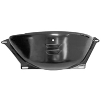 TH350/ TH400 Flywheel Cover, Black Import