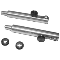 47-59 Stealth Tailgate Latches, Polished Stainless Steel