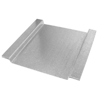 47-59 Bed Wood Exhaust Heat Shield, 6 1/2