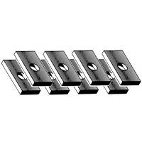 47-53 Stepside Bed Mounting Pads, Longbed