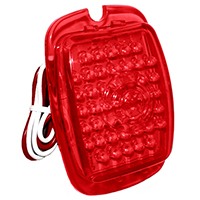 47-53 Tail Light Lens, L.E.D. 12 Volt, RH