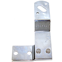 47-53 Tail Light Bracket, Chrome RH