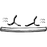 47-53 Chevrolet / GMC Truck Rear Bumper Kit