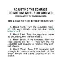 47-59 Compass Instruction Decal