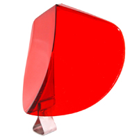 Hood Split Bi-Flector, Red