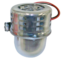 1950's Style Fire Siren, Chrome