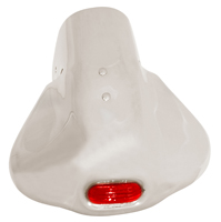 Exhaust Tailpipe w/ Red Jewel