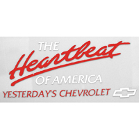 The Heartbeat of America Yesterdays Chevrolet Decal, 7