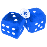 Fuzzy Dice, Blue