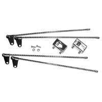 Curb Feelers, Straight Style w/ Hardware