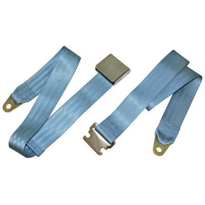 Chevrolet Universal Rear Seat Belt, Medium Blue 60 w/ Chrome Lift