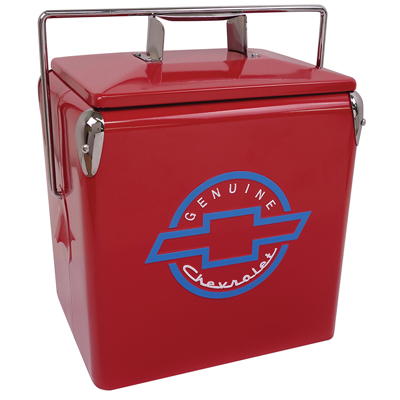 Vintage Ice Chest Picnic Cooler, 