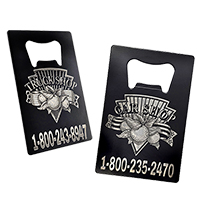Truck and Car Shop Logo Bottle Opener