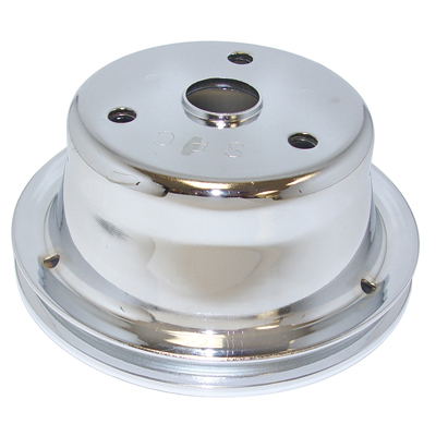 69-74 Camaro Crankshaft Pulley Small Block, Long, Single, 6-3/4