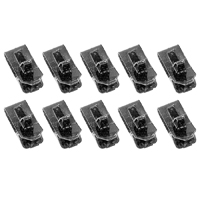 47-59 Wire Harness Clip, Inner Fender Clip Set, Black 10 Pcs.