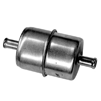 64-87 Chevelle / El Camino Inline Fuel Filter, Keg Style Zinc 5/16