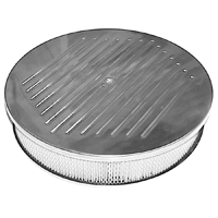 Air Cleaner, Polished Aluminum 14
