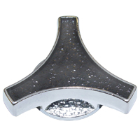 Air Cleaner Wing Nut, Chrome & Black