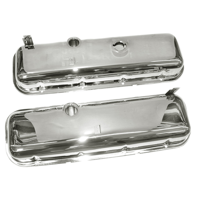66-72 Chevrolet Car Original Style Big Block Valve Covers w/ drippers, Pair
