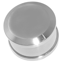 Push-in Breather Cap, Aluminum, Plain