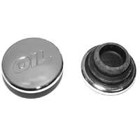 Chrome Valve Cover Oil Filler Plug, 