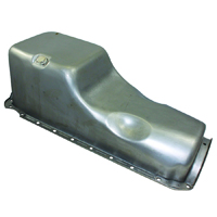 B/B 396-502 Oil Pans, Steel Reprodution Orange