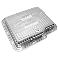 Aluminum Powerglide Steel Transmission Oil Pan, Chrome