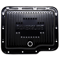 64-70 Chevelle / El Camino Transmission Oil Pan Powerglide, Black