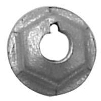 Universal Molding Clip Nut, #10-24 Nut 1/2