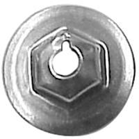 Universal Molding Clip Nut, #10-24 Nut 3/4