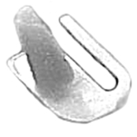 Universal Push in Clips Plastic 3/4