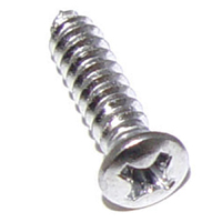 Chrome Screw, #8 x 3/4