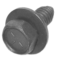 Pointed Tip Bolt with Washer, 5/16-18 x 7/8