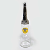 Glass Motor Oil Bottle, Genuine Chevrolet Accessories Decal
