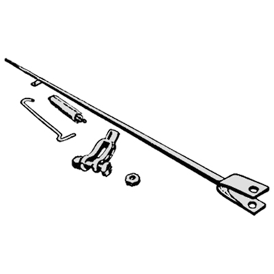 48-55 1st Series 1/2 Ton Parking Brake Control Rod