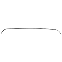 47-49 Early Chevrolet/GMC Truck Headliner Center Retaining Bow, with Holes, Steel
