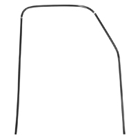 49-55 1st Series Cab Windlace Channel Retainer Kit, RH 3 Pieces