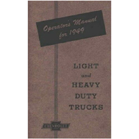 1949 Chevrolet Owners Manual
