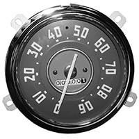 52-53 Chevrolet/GMC Truck Speedometer Cluster with White Needle