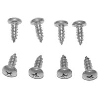 50-55 1st Series Lower Cab Windlace Retainers Screw Kit, 16 Pieces Stainless Steel