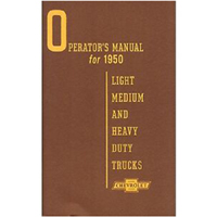 1950 Chevrolet Owner's Manual.
